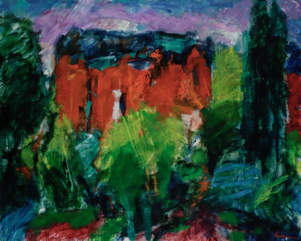 Kaj Hellberg Lindemann comparable auction result: kai lindemann 1931 2007 landscape cd