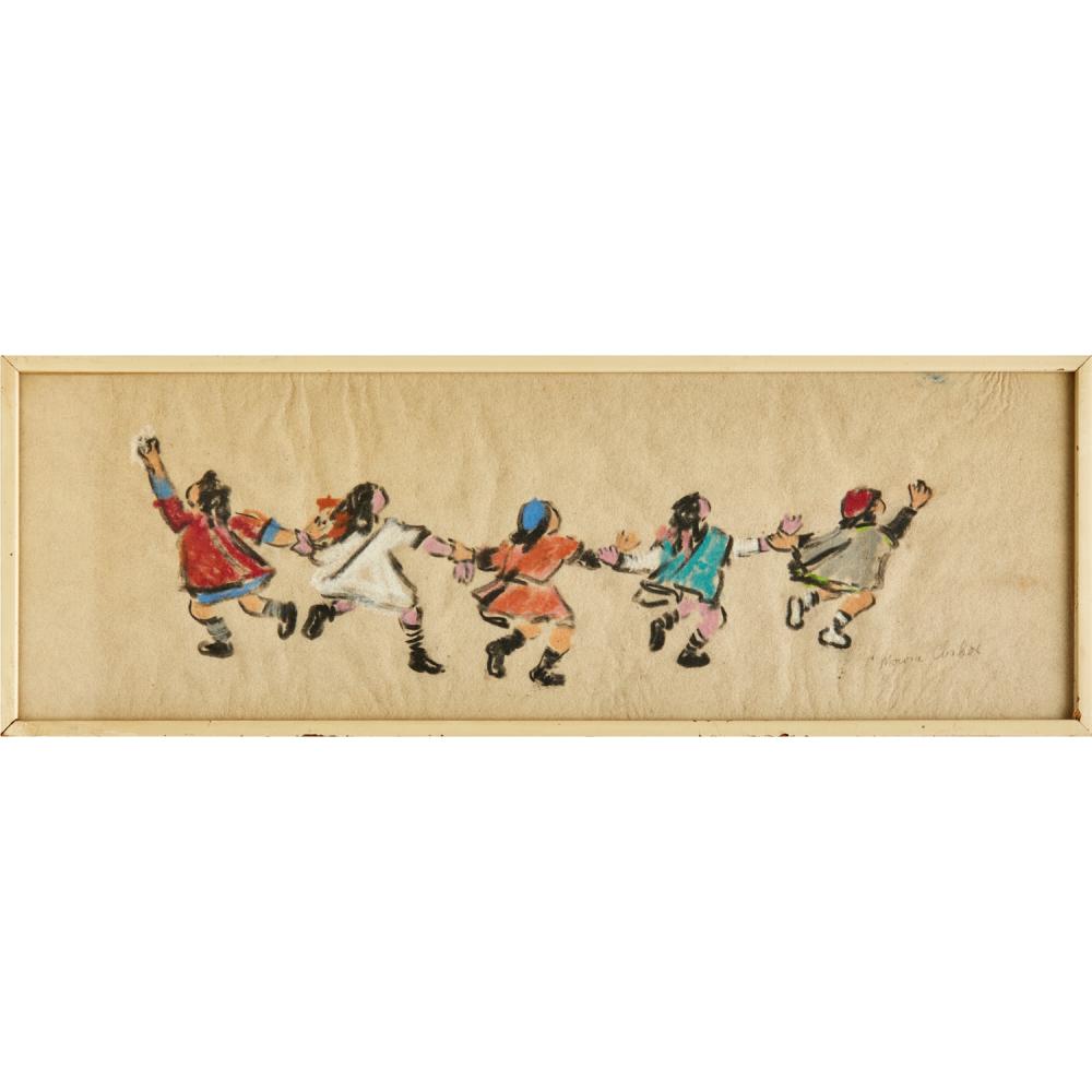 Moura Chabor comparable auction result: moura chabor pastel on paper