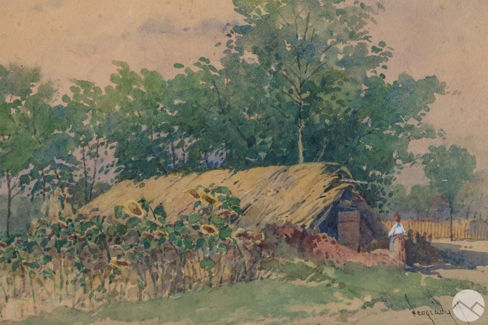 antal neogrady 1861 1942 watercolor painting · Hill Auction Gallery · 2025-03-26 Antal Neogrady comparable auction result: antal neogrady 1861 1942 watercolor painting