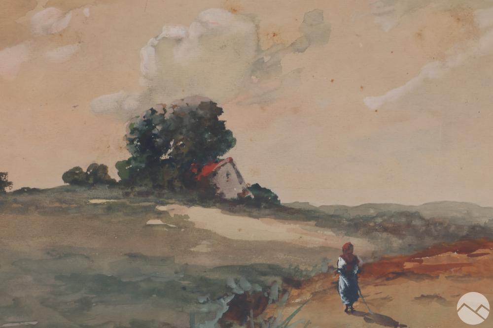 antal neogrady 1861 1942 rural landscape painting · Hill Auction Gallery · 2025-03-26 Antal Neogrady comparable auction result: antal neogrady 1861 1942 rural landscape painting