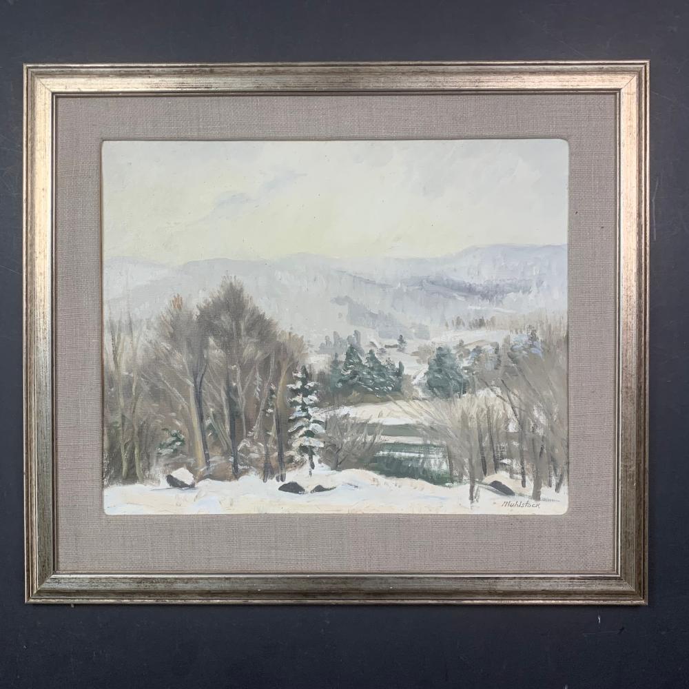 Louis Muhlstock comparable auction result: louis muhlstock original