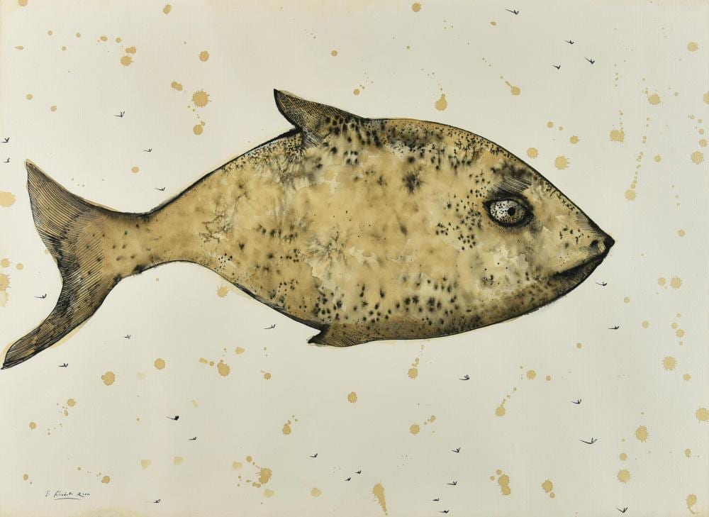 Enrico Colombotto Rosso comparable auction result: enrico colombotto rosso 1925 2013 senza titolo