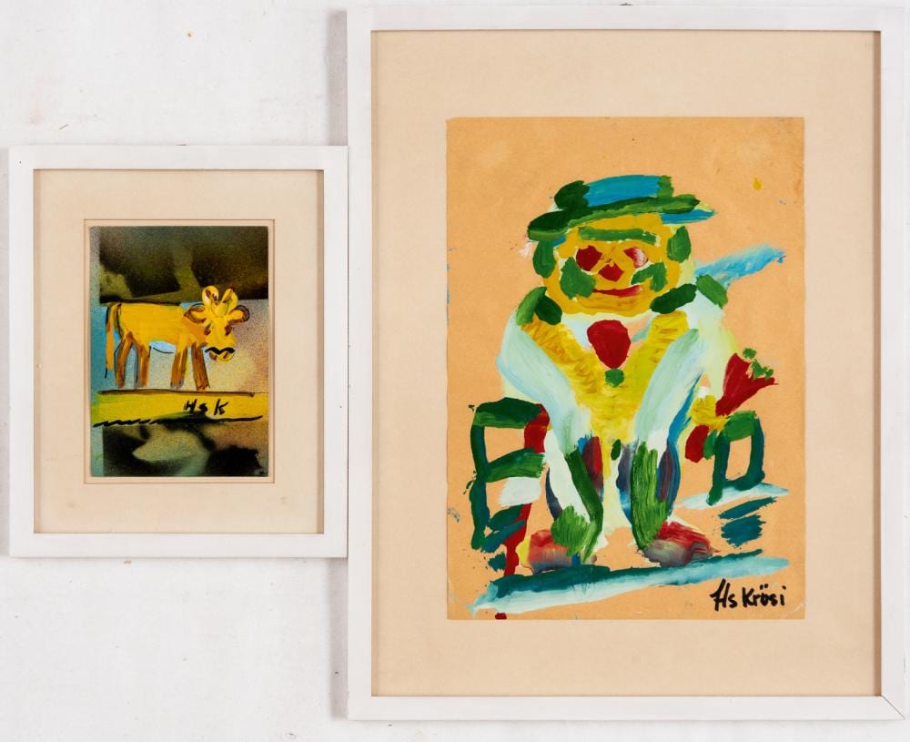 Hans Krüsi comparable auction result: hans kr si 1920 1995