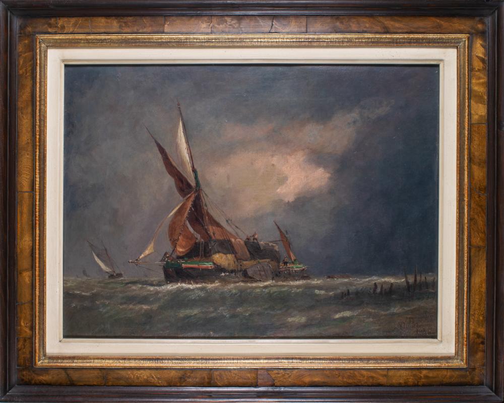 richard henry nibbs british 1816 1893 a hay barge · Sloane Street Auctions · 2025-03-28 Richard Henry Nibbs comparable auction result: richard henry nibbs british 1816 1893 a hay barge
