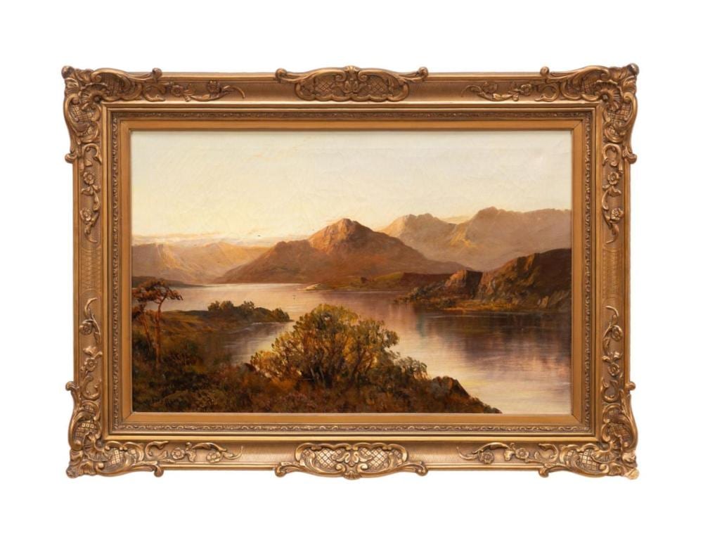 F. E. Jamieson comparable auction result: f e jamieson mountain landscape scene o c