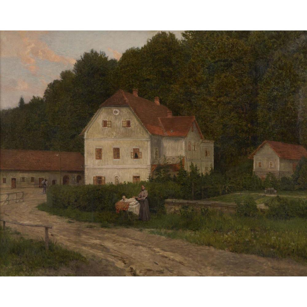 thomas leitner 1876 1948 untitled bauernhaus 1910 · Waddington's · 2025-03-27 Thomas Leitner comparable auction result: thomas leitner 1876 1948 untitled bauernhaus 1910