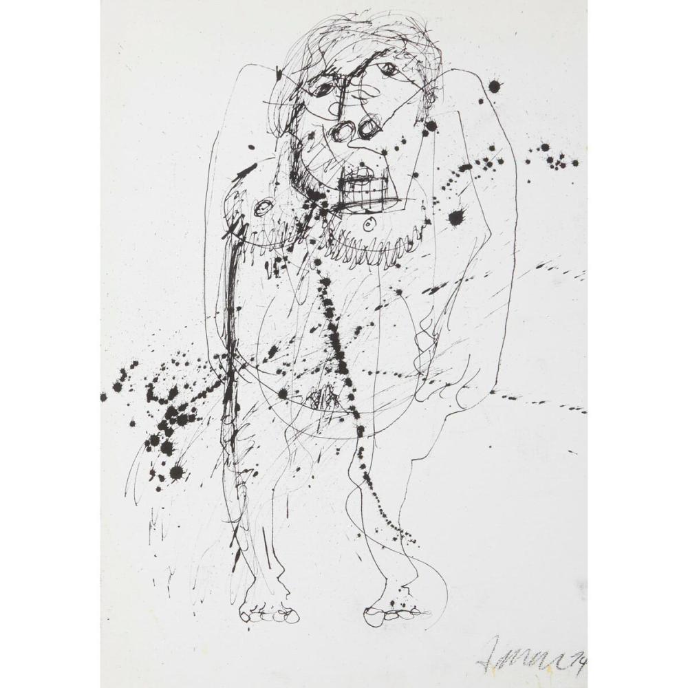 Joseph Amar comparable auction result: joseph amar 1954 2001 angry woman 1974