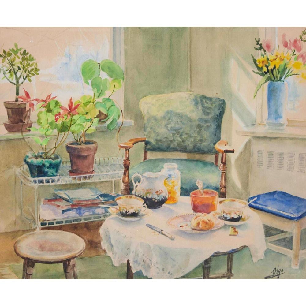 Olga Alexandrovna comparable auction result: olga alexandrovna 1882 1960 still life