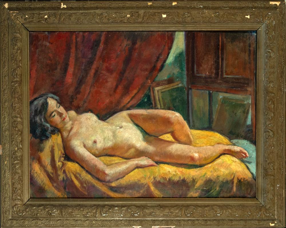 iosif iser 1881 1958 full length female nude romania romanian school of the 19th 20th century · Templum Fine Art Auctions · 2025-03-20 Iosif Iser comparable auction result: iosif iser 1881 1958 full length female nude romania romanian school of the 19th 20th century
