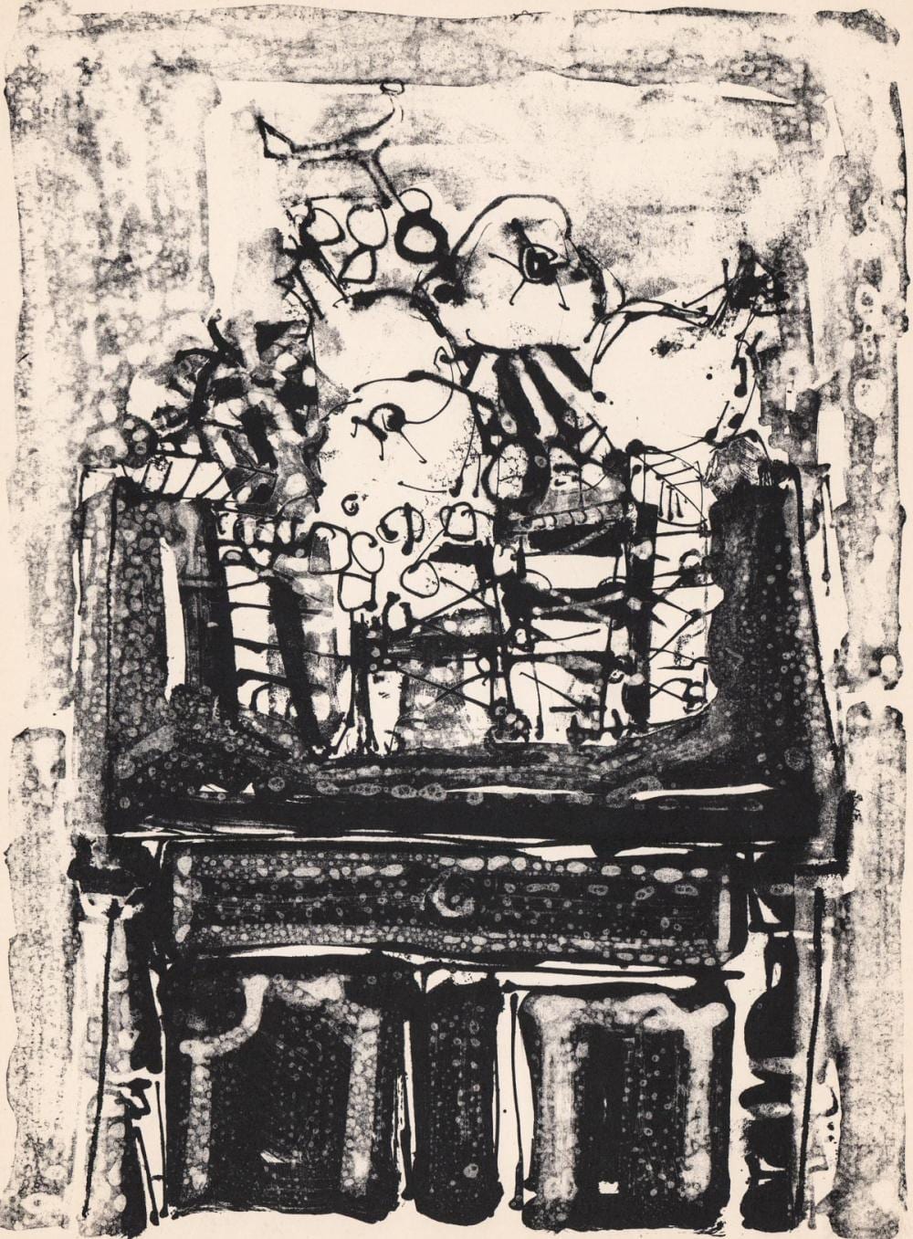 Paul Augustin Aizpiri comparable auction result: paul augustin aizpiri signed lithograph