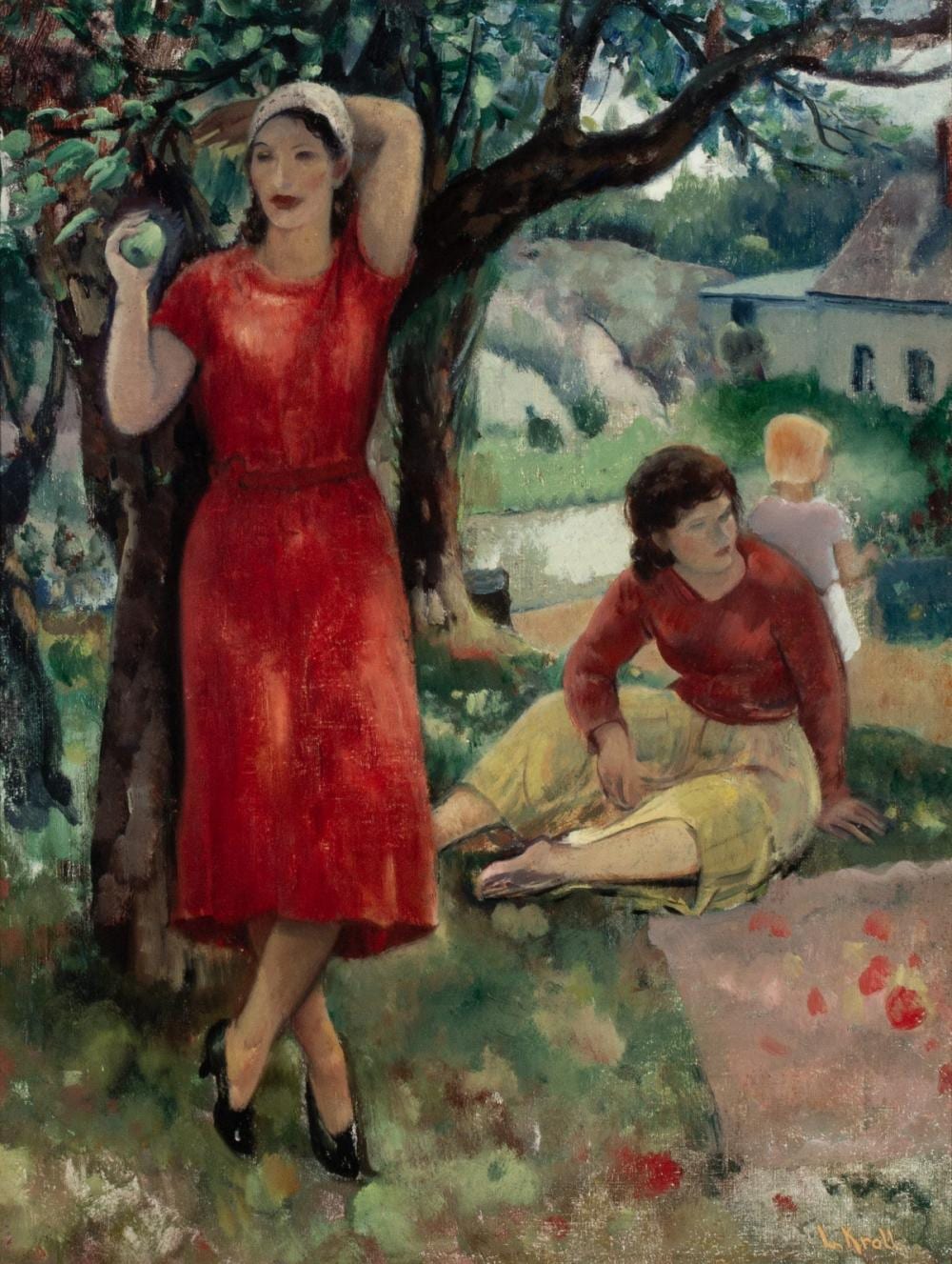 Leon Kroll comparable auction result: leon kroll 1884 1974 1938 oil on canvas