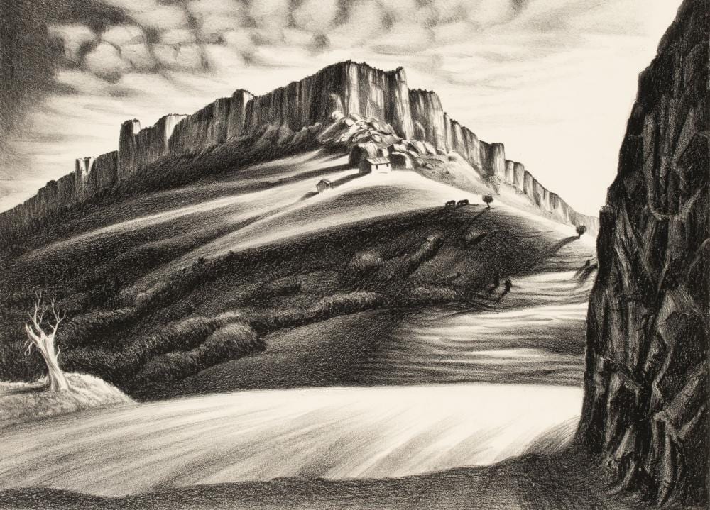Philip Cheney comparable auction result: philip cheney 1897 1992 pencil signed lithograph