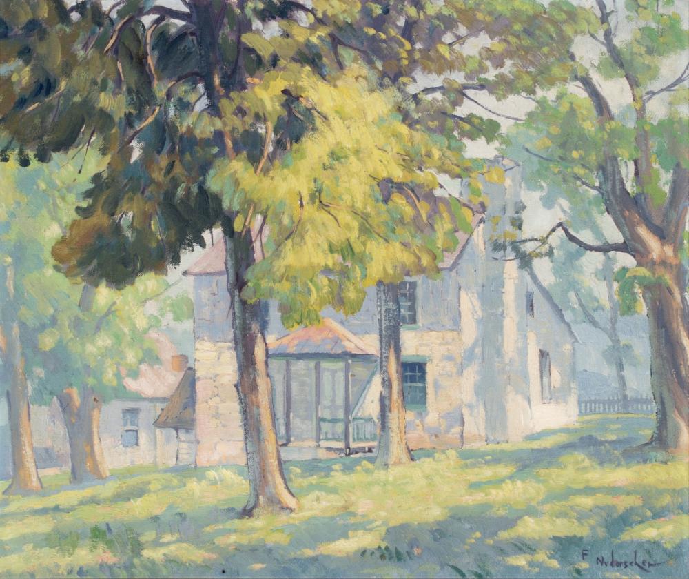 Frank Nuderscher comparable auction result: frank nuderscher 1880 1959 oil on artist s board