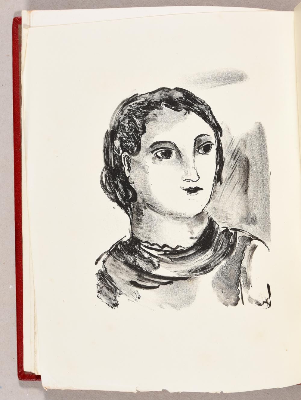 Julien Green comparable auction result: mont cin re lithographies de vlaminck