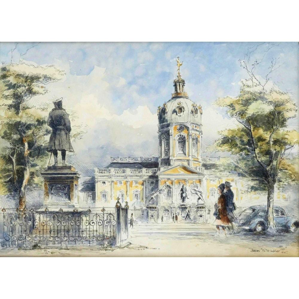 Detlef Nitschke comparable auction result: detlef nitschke 1935 berlin veduta