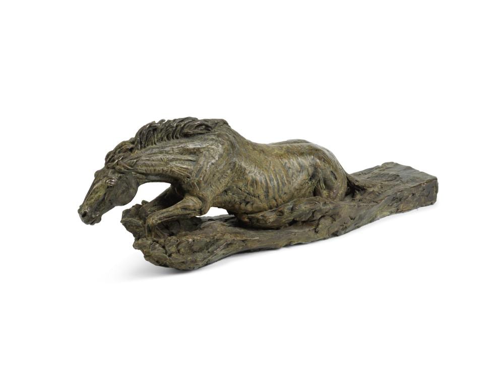 Hamish Mackie comparable auction result: hamish mackie british born 1973 irish cob in water 57cm 22 7 16in high
