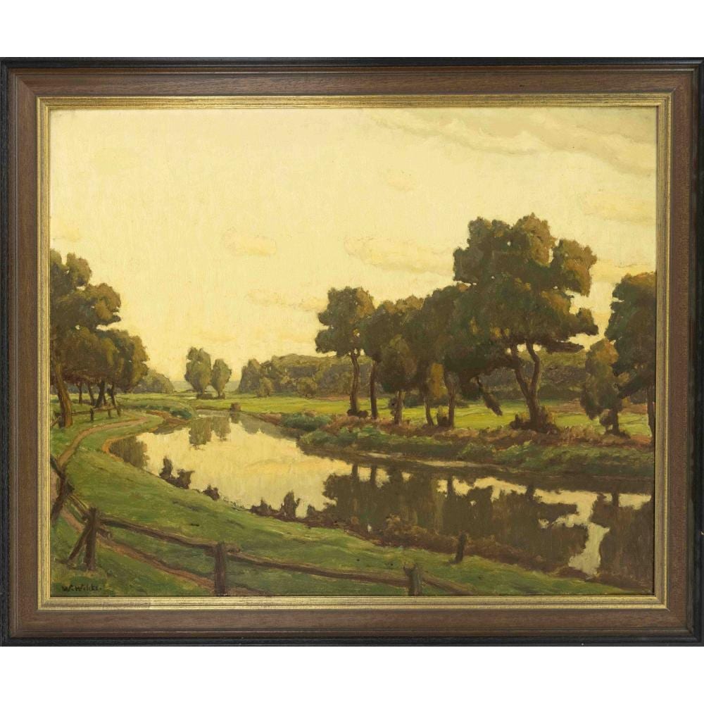 Wilhelm Wilcke comparable auction result: wilhelm wilcke 1885 1979 landscape