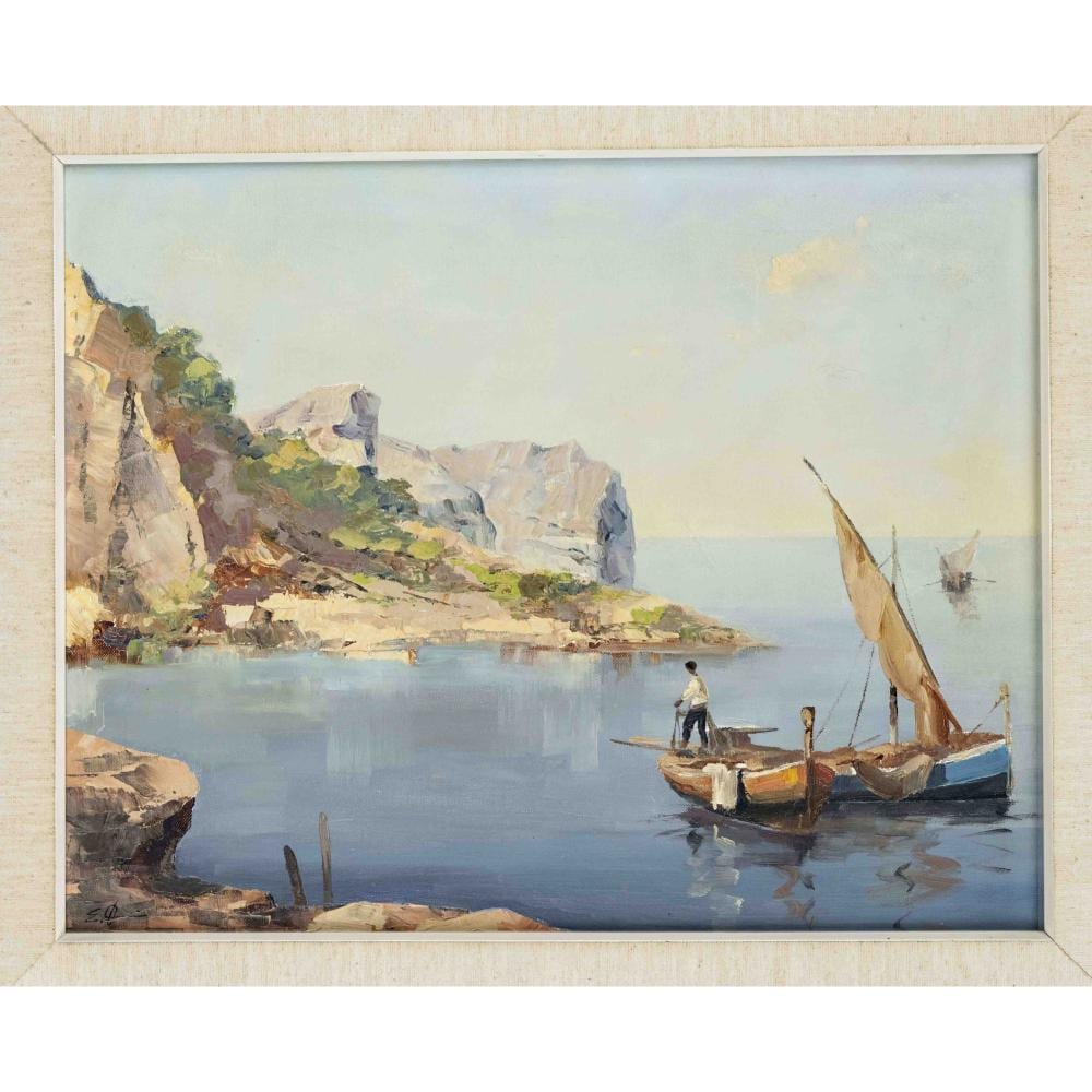 Erich Demmin comparable auction result: erich demmin 1911 1997 landscape pa