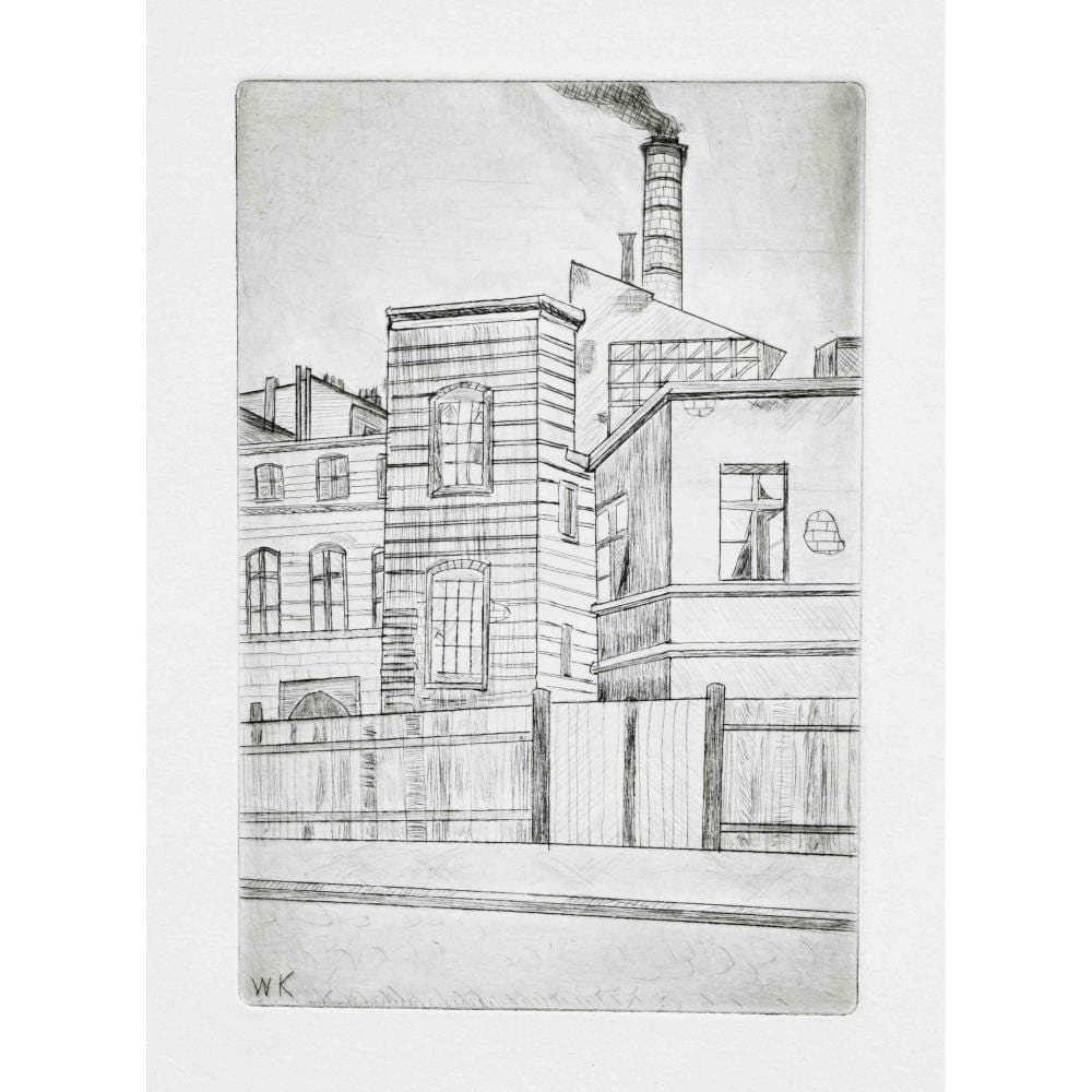 András Markó comparable auction result: mixed lot of approx 60 etchings by an