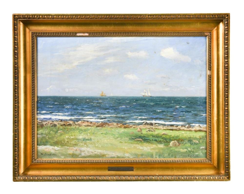 Carl Locher comparable auction result: carl locher danish 1855 1915