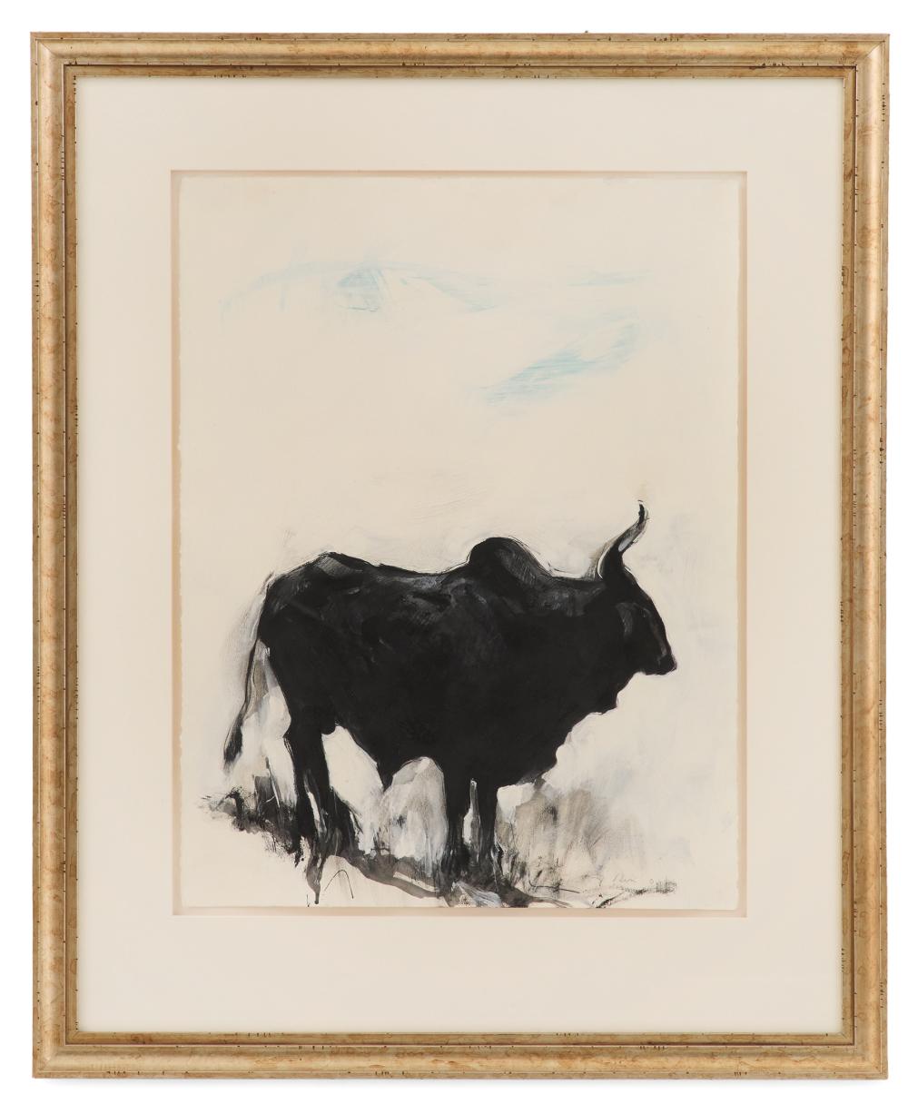 Jere Hardy Allen comparable auction result: jere hardy allen american mississippi b 1944 bull