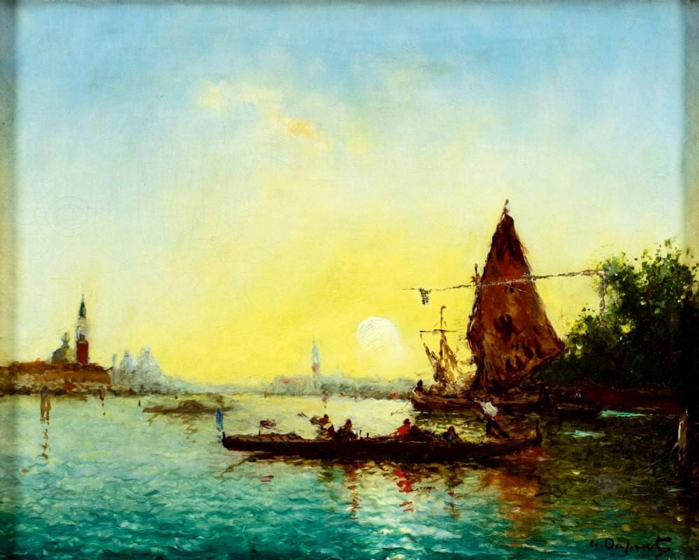 Albert Ferdinand Duprat comparable auction result: albert ferdinand duprat italy 1882 1974 oil painting
