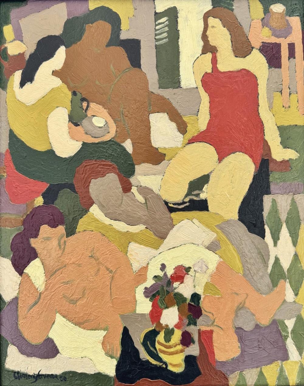 Clément-Serveau comparable auction result: cl ment serveau 1886 1972 le th