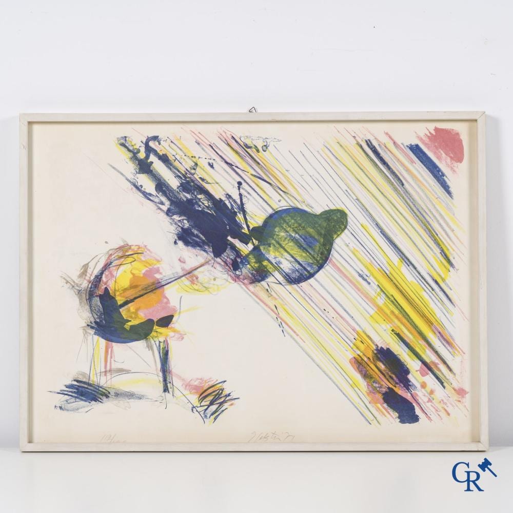 Ger Lataster comparable auction result: ger lataster 1920 2012 lithograph untitled 112 190