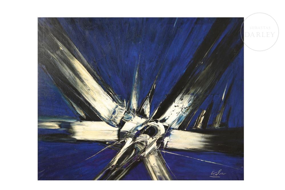 Manuel Viola comparable auction result: manuel viola 1916 1987 purple composition