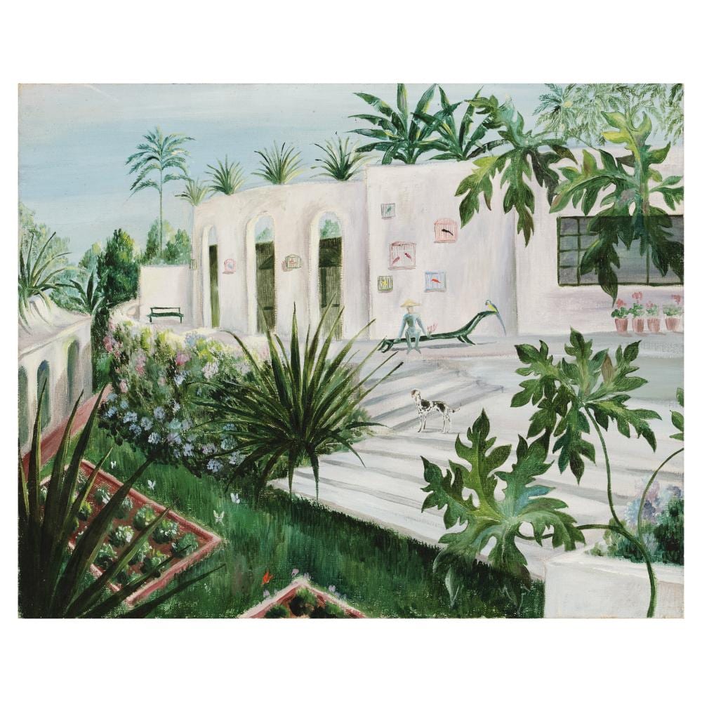 gilbert adrian 1903 1959 house in braziloil on canvas apparently unsigned13 x 16in 33 x 40 6cm · Bonhams · 2025-03-26 Gilbert Adrian comparable auction result: gilbert adrian 1903 1959 house in braziloil on canvas apparently unsigned13 x 16in 33 x 40 6cm