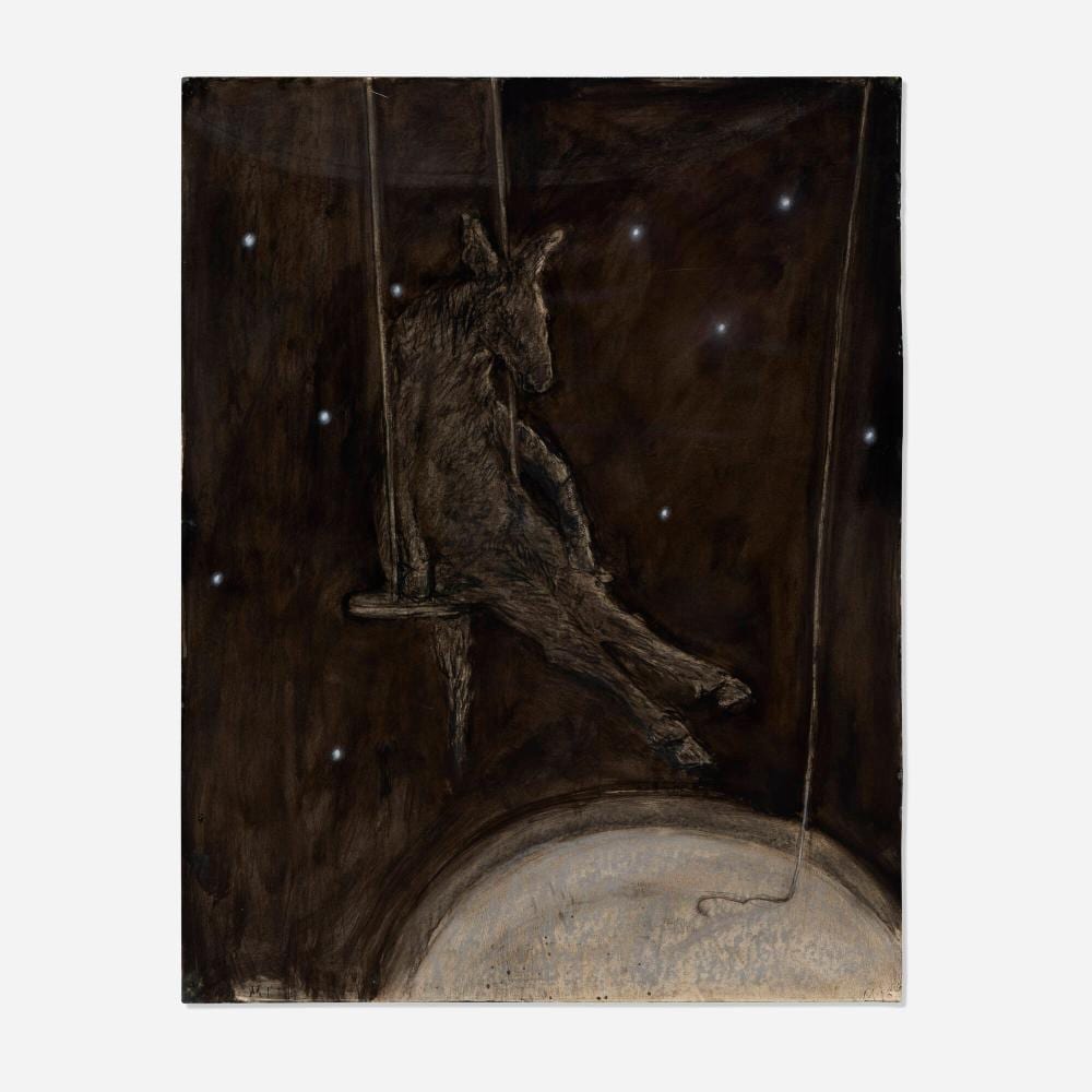 marvin israel donkey on a swing · Rago Arts and Auction Center · 2025-03-26 Marvin Israel comparable auction result: marvin israel donkey on a swing