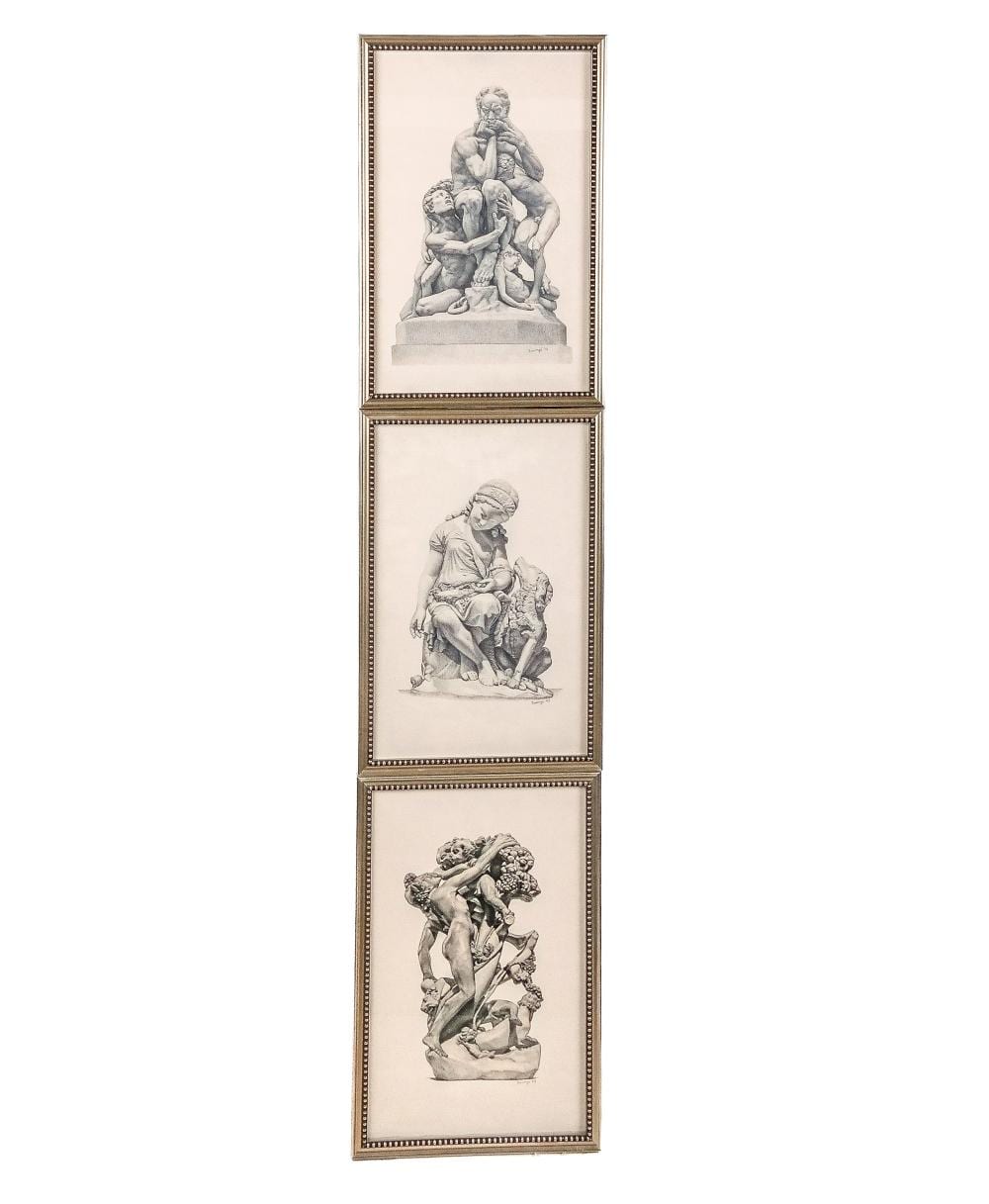 Dwight Williams comparable auction result: dwight deworge williams three framed works