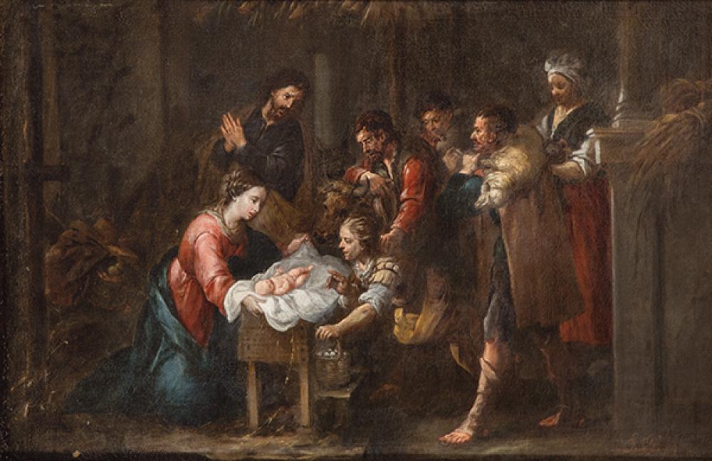 Antonio del Castillo y Saavedra comparable auction result: antonio del castillo y saavedra adoration of the shepherds