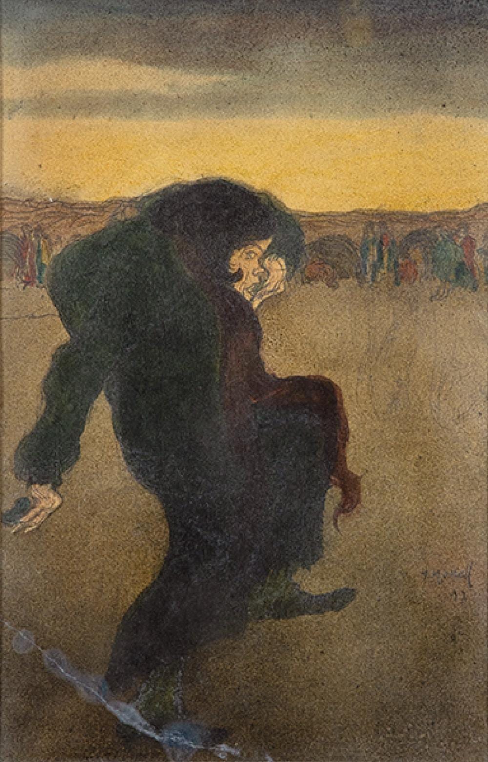 Isidro Nonell comparable auction result: isidro nonell gypsies