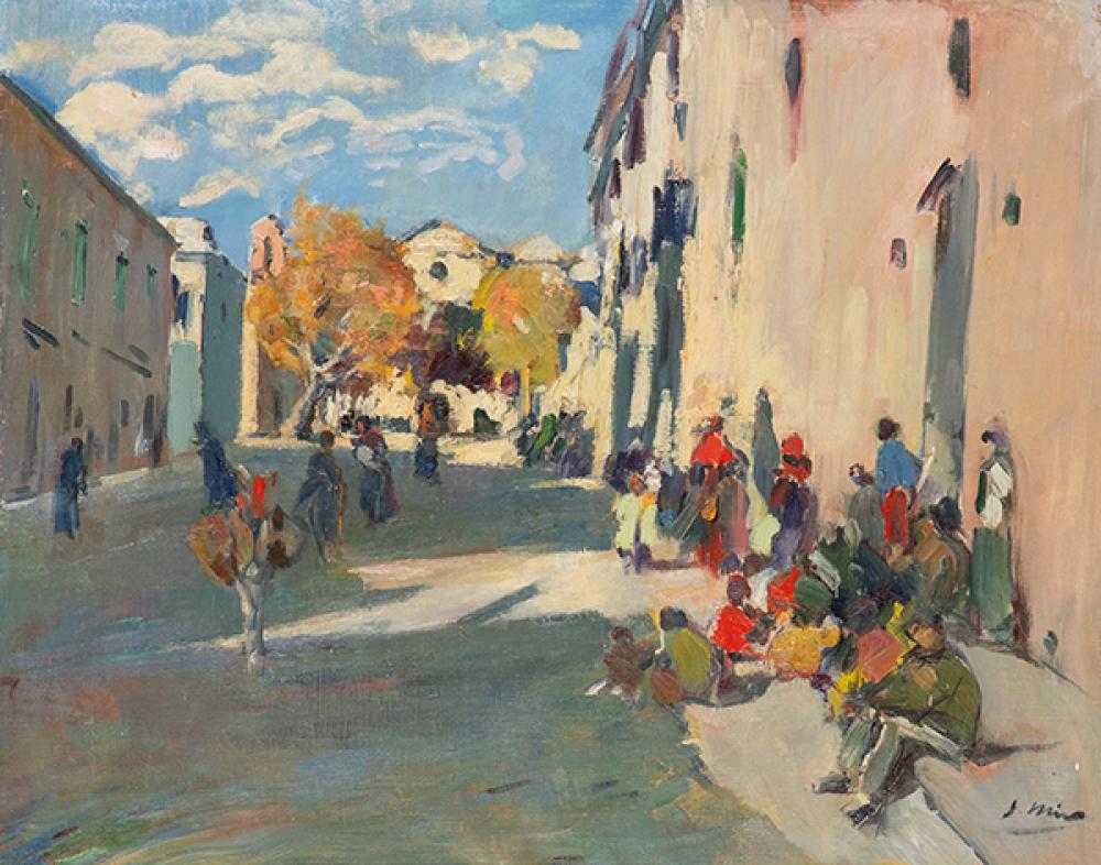 Joaquin Mir i Trinxet comparable auction result: joaquin mir i trinxet carrer de poble