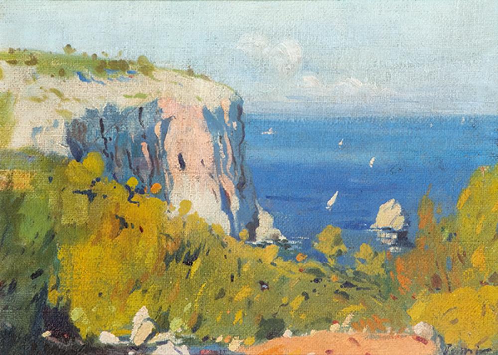 Joaquin Mir i Trinxet comparable auction result: joaquin mir i trinxet landscape of the costa brava