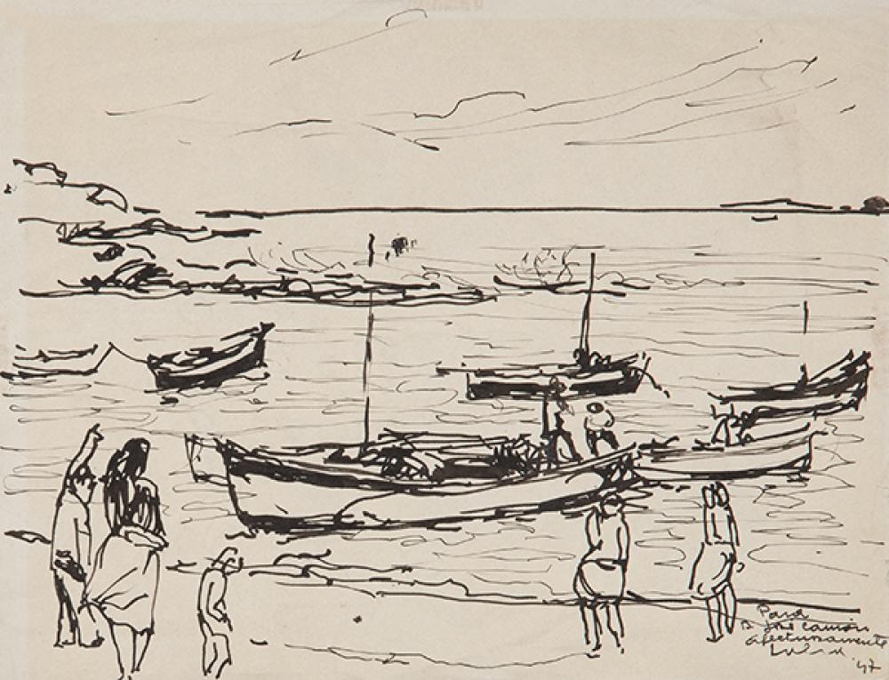 José María de Labra comparable auction result: jos mar a de labra at sea