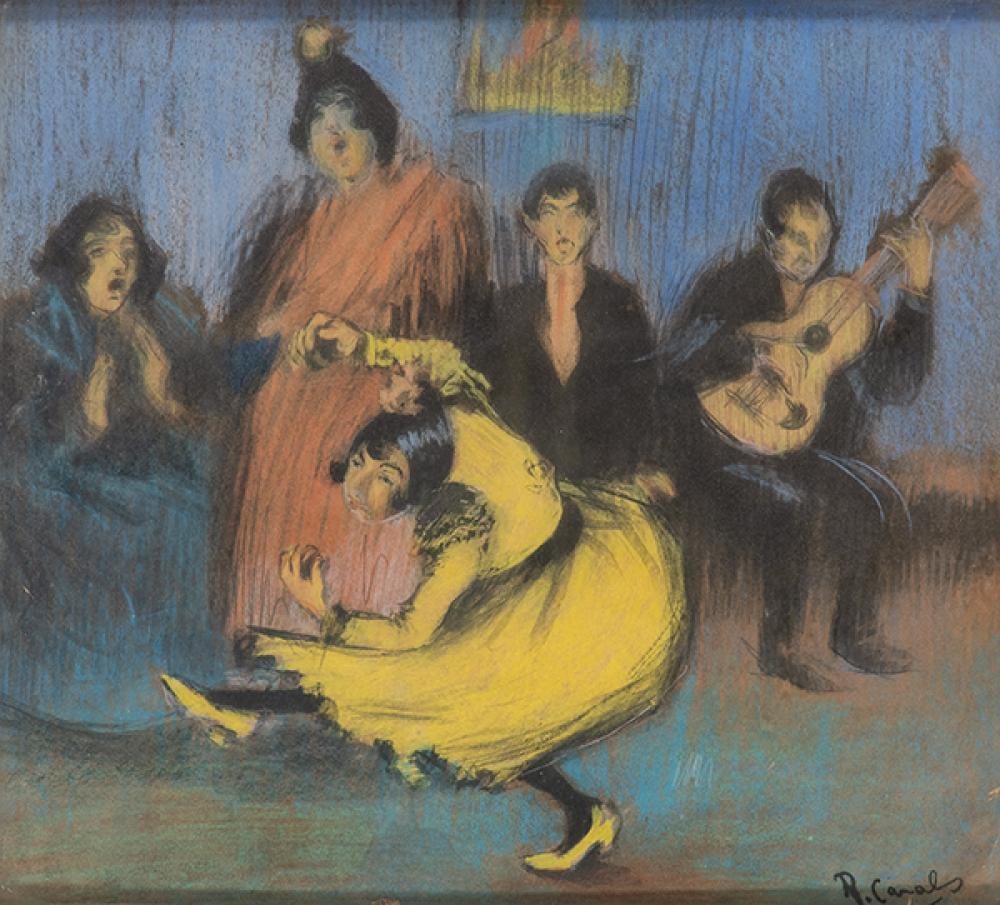 Ricardo Canals Llambí comparable auction result: ricardo canals flamenco festival