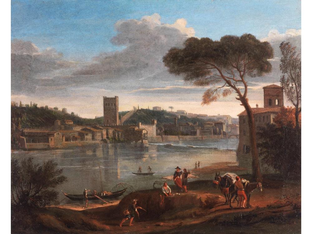 Gaspar van Wittel comparable auction result: gaspar van wittel 1653 amersfoort bei utrecht 1736 rom