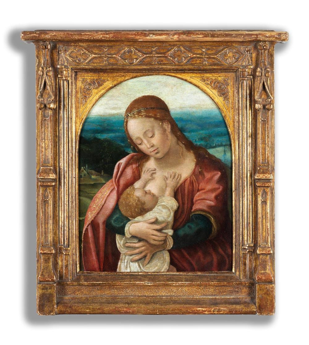 Bernard van Orley comparable auction result: bernard van orley 1491 92 br ssel 1541 ebenda schule des
