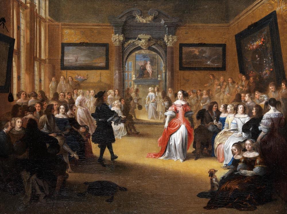 Hieronymus Janssens comparable auction result: hieronymus janssens 1624 antwerpen 1693 ebenda zugeschrieben