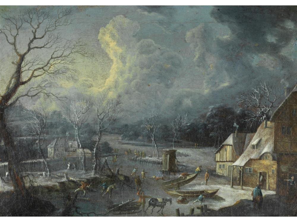 robert griffier 1688 london 1760 ebenda zugeschrieben · Hampel Fine Art Auctions · 2025-03-27 Robert Griffier comparable auction result: robert griffier 1688 london 1760 ebenda zugeschrieben