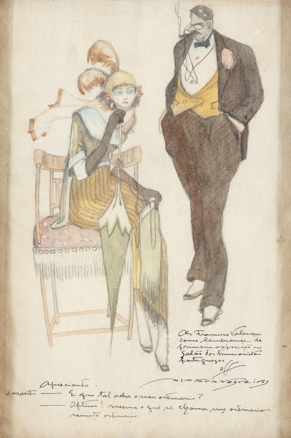 José Sobral de Almada Negreiros comparable auction result: almada negreiros 1893 1970 apreciando