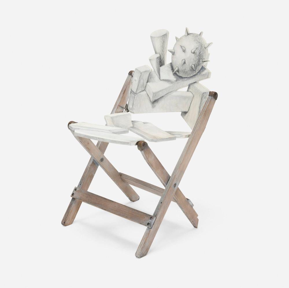 john cederquist white chair 1 · Los Angeles Modern Auctions · 2025-03-27 John Cederquist comparable auction result: john cederquist white chair 1