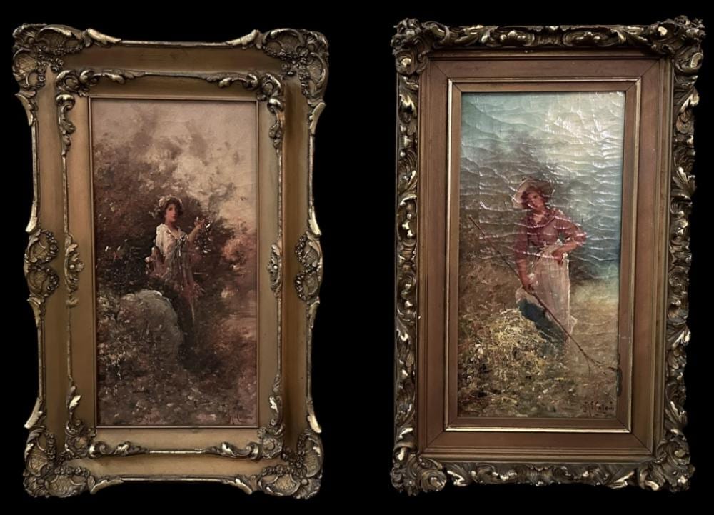 John McColvin comparable auction result: two works by john mccolvin