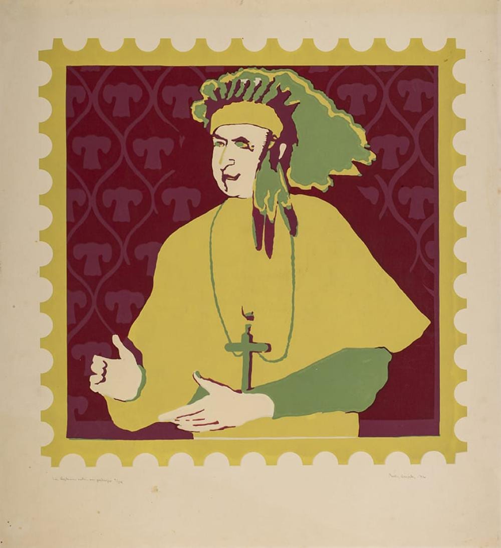 Beatriz González, La iglesia está en peligro , 1976 comparable sale