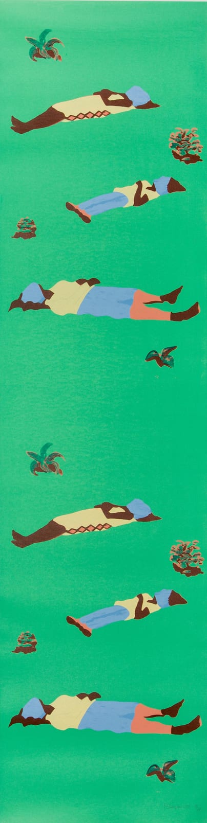 Beatriz González, Papel de colgadura Predicadores , 2001 comparable sale