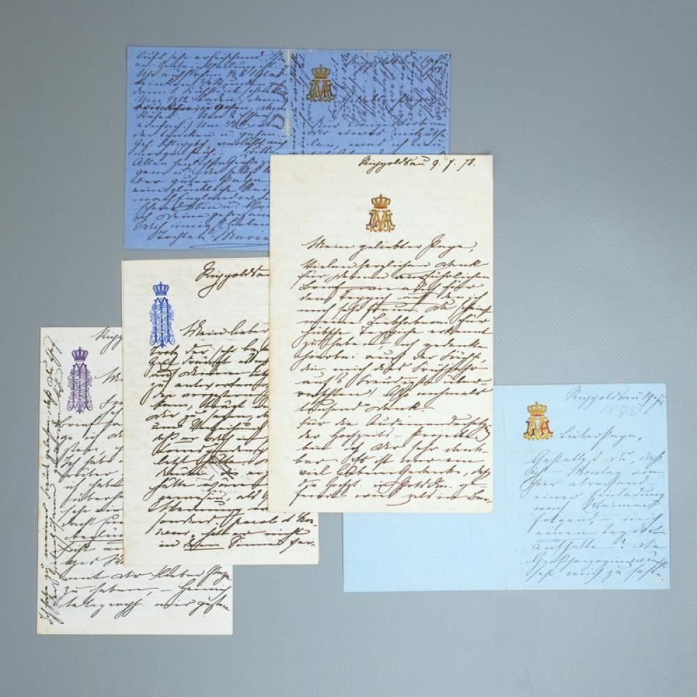 Marie de Hoa LeBlanc comparable auction result: marie prinzessin von preu en teilnachlass der briefe an ihren vater