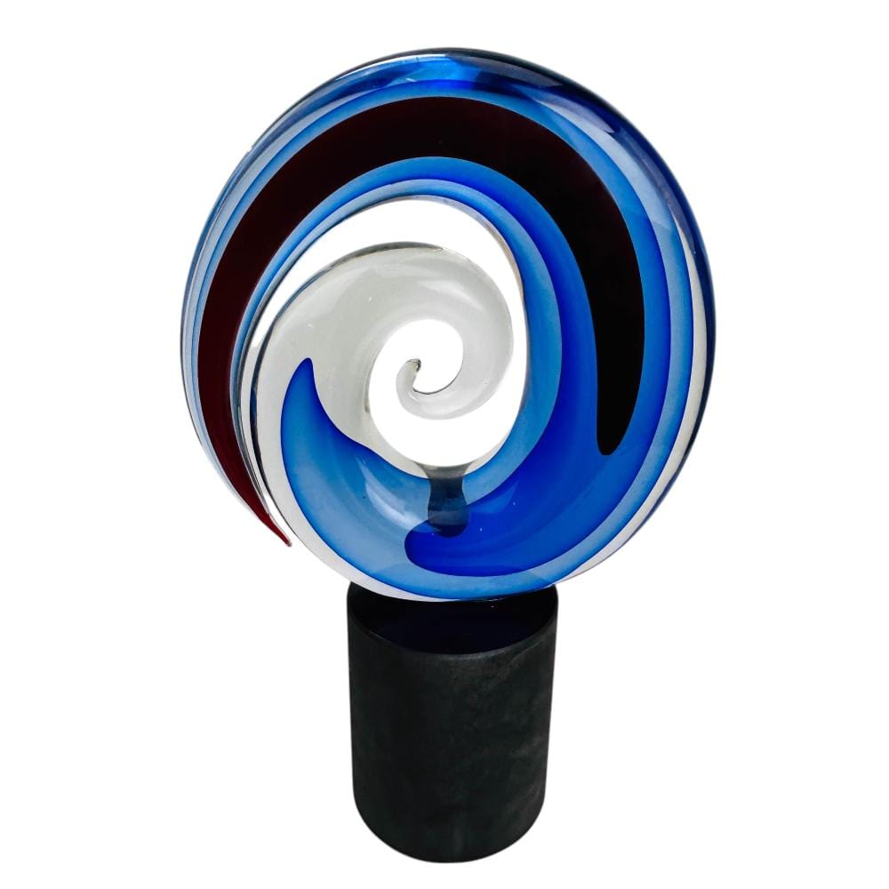 Romano Dona comparable auction result: romano dona b1956 sommerso glass sculpture signed
