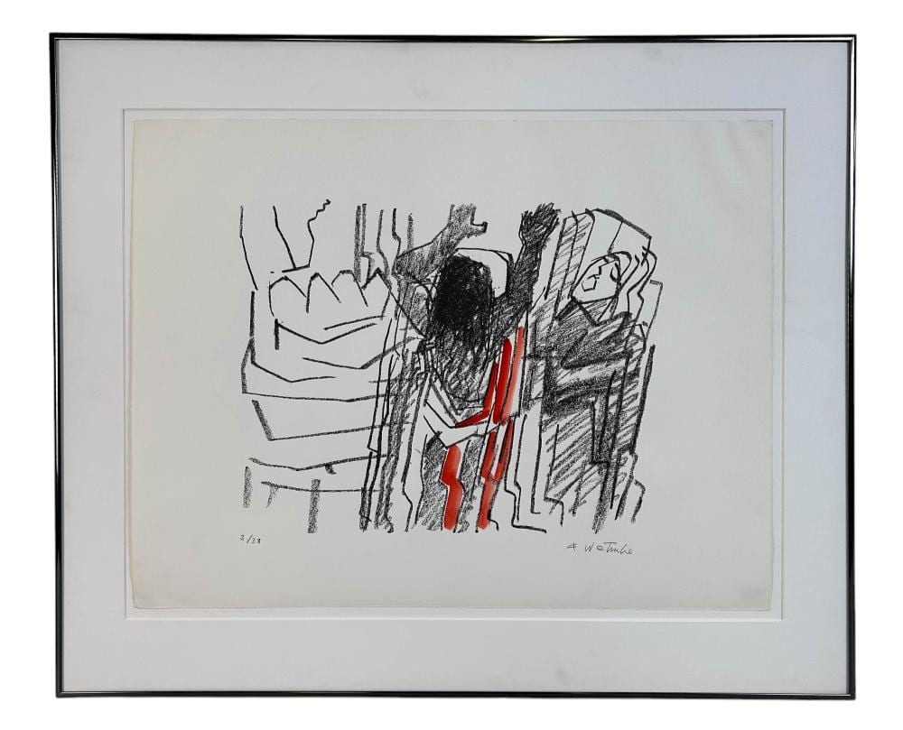 fritz wotruba 1907 1975 abstract lithograph signed · MiddleManBrokers · 2025-04-09 Fritz Wotruba comparable auction result: fritz wotruba 1907 1975 abstract lithograph signed